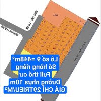 Chính Chủ Bán Lô Đất.giá Chỉ 29 Triệu/M.sổ Hồng Riêng .Đường Nhựa 10M.gần Ngã 4 Ga.thạnh Lộc. Q.12