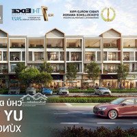 Căn Shophouse Góc 3 Mặt Tiền Artisan Park,Diện Tích186 M2, Giá Bán 18 Tỷ, Tt Dãn 4 Năm