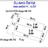 Bán 120M2 Tổ 21 Thị Trấn Đông Anh. Tặng Thêm 55M2 Đất Lưu Không