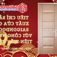 Tiêu Chí Sản Xuất Cửa Gỗ Saigondoor Với Công Nghệ Tiên Tiến Nhất