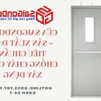 Cửa Saigondoor – Sản Xuất Đạt Tiêu Chuẩn Chống Cháy Cho Xây Dựng