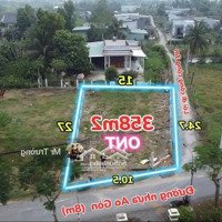 Chủ Ngộp Bán Gấp Lô Đất 2 Mặt Tiền Đường Nhựa Ao Gòn 8M, Tân Lân, Giá: 2.9 Tỷ, Diện Tích: 358M2 Thổ Cư, Shr