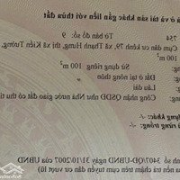 Bán Lô Đất Nền Sổ Hồng Riêng Khu Dân Cư 79 Ấp Bàu Mua Xã Thạnh Hưng, Chính Chủ Không Qua Mg
