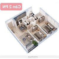 Bán Gấp Căn Hộ 2 Phòng Ngủ 2 Vệ Sinh69M2 , Nội Thất Cơ Bản Cđt Bàn Giao Happy One Central