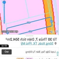 Bán Đất Tại Sông Xoài, Phú Mỹ, Bà Rịa Vũng Tàu 504,2 M2 Hàng Hot