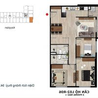 Bán Cc Eden Garden Thái Bình, 3,065 Tỷ, 94,1M2, 3 Phòng Ngủ 2 Vệ Sinh Pháp Lý Đầy Đủ Tại Lê Lợi, Thái Bình