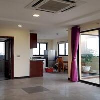 Cho thuê căn hộ view thoáng, rộng tới 70m2, 1PN tại Âu Cơ, Tây Hồ