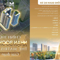 Nhận Booking Đợt 1 Dự Án The Matrix One Premium, Booking 50 Triệu, View Công Viên, Liên Hệ: 0835950598