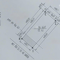 Bán Lô Đất 2D Lê Hồng Phongdiện Tích126M -Mặt Tiền7 M - Đông Nam - Khe Kỹ Thuật - 88 Trđ/M