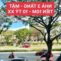 Bán Nhà 3 Tầng Mặt Tiền 10M2, Diện Tích: 180M2, 9 Phòng Ngủngay Trung Tâm Quận Cẩm Lệ