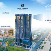 Duy Nhất Căn Hộ Sam Tower 2 Phòng Ngủcó Giá Bán 5,1 Tỷ Rẻ Hơn Thị Trường 300 Triệu View Trực Diện Sông Hàn