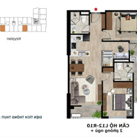 Bán Cc Eden Garden Thái Bình, 2,356 Tỷ, 76M2, 2 Phòng Ngủ 2 Vệ Sinh View Đẹp
