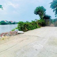 Bán Nhanh 91,6M2 Đất View Sông Cực Thoáng, Giáp Khu Đô Thị Xuân Cầu, Vị Trí Giao Thông Thuận Tiện