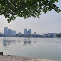 Siêu Phẩm Nguyễn Đình Thi, Quận Tây Hồ. Lô Góc 3 Mặt Thoáng, 1 Mặt Hồ 12M, 1 Mặt Phố Và 1 Mặt Ngõ.