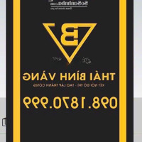 Một Dự Án Năm Trong Trung Tâm Tp Thái Bình Còn Sót Lại, Đất Dắc Địa Tài Lộc Phát Công Đanhdiện Tích70,5M