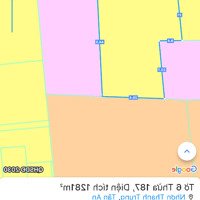 Bán Đất 1287M2 Tại Nhơn Thạnh Trung, Tân An, Long An, Giá Bán 450 Triệu