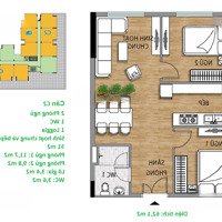 Chính Chủ Cần Bán Căn Hộ 61M2 Hướng Đông Nam Chung Cư Valencia Garden
