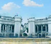 Bán Biệt Thự Louis Cityđại Mỗ Xây Full 5 Tầng Sổ Hồng Sẵn Mặt Tiền 30M