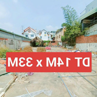 Lô Đất 14M X 33M Ngay Mặt Tiền Kha Vạn Cân- Kết Nối Phạm Văn Đồng - Chợ Thủ Đức