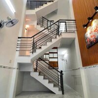 Nhà đẹp 1T 1 lửng 1 lầu 3,3mx10m đường 5m lê văn khương thới an
