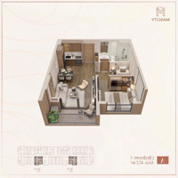 Bán Căn Chung Cư 2Pn-81M2- Full Nội Thất Liền Tường, Thanh Toán 822 Triệu (30%) Kí Hđmb