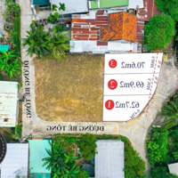 Khai Xuân Bán Gấp Lô Góc 2 Mặt Tiền Rất Đẹp Đường Quy 13M, Gần Ngay Chợ Đông Dinh - Diên Toàn.