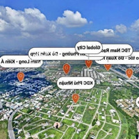 Giá Hạt Dẻ! Bán Gấp Nền Bt 2 Mặt Tiền 300M2 Kdc Phú Nhuận Chỉ 80 Triệu/M2 - Đối Diện Global City
