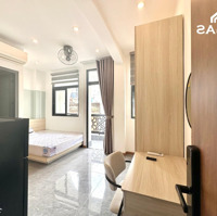 Ngất Ngây Trước Vẻ Đẹp Studio Full Nội Thất - Có Bancol - Máy Giặt Riêng Và Có Thêm Thang Máy