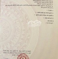 Bán Đất Đường Nhánh Khu Quán Nam, Kênh Dương, Lê Chân, Hp. 105M2 Giá 55 Triệu/M2