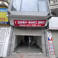 Cho Thuê Cửa Hàng Kinh Doanh Ngõ 3 Thái Hà ( Ô Tô Đỗ Cửa, 2 Xe Tránh Nhau )