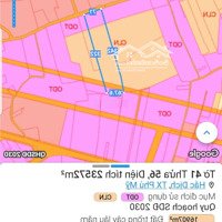 Siêu Phẩm 2Mt Đg Tô Nguyệt Đình Trung Tâm Hắc Dịch, Tp. Phú Mỹ Dt: 71X342M Phủ Hồng Giá Bán 55 Tỷ
