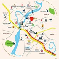 chỉ 1,6 tỷ sở hữu Căn hộ view 3 mặt sông,ngay cửa bến xe buýt tân vạn,ga metro s1,liền kề aeon mail Biên hòa