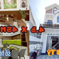 Bán Gấp Siêu Phẩm Nhà Đẹp Dt: 4,5X45M Sổ Hồng Riêng Đã Hoàn Công