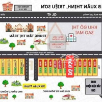 Mb Xuân Thịnh - Triệu Sơn . Ngay Khu Đô Sao Mai. Dân Cư Đông Đúc, Tiện Ích Xung Quanh Đầy Đủ