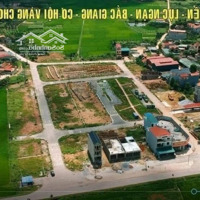 Chính Chủ Cần Bán Lô Đất 83 Đối Diện Công Viên Tại Kđt Phố Biển Động, Lục Ngạn