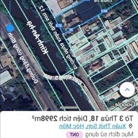 Đất Nằm Mặt Tiền Đường Xuân Thới Sơn 12
