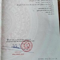 Chính Chủ Bán Đất Đấu Giá Kcn Đồng Văn Đã Có Sổ Đỏ, Mặt Tiền 6M, Đường 13M, 26 Triệu/M2