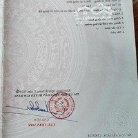 Chính Chủ Bán Đất Đấu Giá Kcn Đồng Văn Đã Có Sổ Đỏ, Mặt Tiền 6M, Đường 13M, 26 Triệu/M2