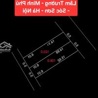 Chính Chủ Sẵn Công Chứng.100M Full Thổ Cư.đ/C : Lâm Trường - Minh Phú - Sóc Sơn - Hà Nội