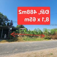 Chính Chủ Bán Đất 488M2, 8X65M - Mặt Tiền Chùa Am, Kp Gia Lâm, Gia Lộc, Trảng Bàng, Chỉ 1,79 Tỷ