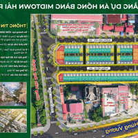 Bán 75 Lô Liền Kề Hồng Bàng Midtown 57.97 - 108.34M2, Giá Từ 4,9 Tỷ