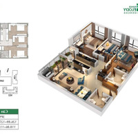 Bán Quỹ Căn Hot 2 Phòng Ngủ68M2 Hanoi Melody, View Hồ Linh Đàm. Hotline 0968 968 605