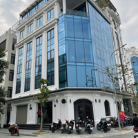 Cho Thuê Tòa Nhà Tại Mạc Thái Tông . Diện Tích: 170 M * 6 Tầng + 1 Hầm. Lô Góc . Thang Máy. Thông Sàn