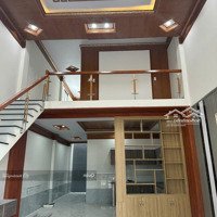 Bán Gấp Nhà Mới Tinh 1 Trệt 1 Lửng Đúc Sân Xe Ôtô Sổ Riêng Thổ Cư 100%, Sau Chợ Sông Mây