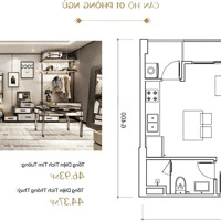 510 Triệu Sở Hữu Căn Hộ Nghỉ Dưỡng 1Ngủ+1 - Sổ Đỏ Lâu Dài - Full Nội Thất - Dk Cho Thuê 8- 15 Triệu/Tháng