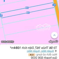 Bán Đất Xã Xuyên Mộc Diện Tích: 1000M2 Đường Nhựa, Khu Dân Cư Đông, Giá Tốt Để Đầu Tư Làm Nhà Vườn