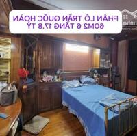  PHÂN LÔ TRẦN QUỐC HOÀN – CẦU GIẤY, 60M2, 6 TẦNG, MẶT TIỀN 4.2M GIÁ 17.8 TỶ  