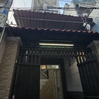 Nhà 3 Lầu Đúc Hẻm Ba Gác Thông Hưng Phú Thông Nguyễn Duy Phường 10 Quận8