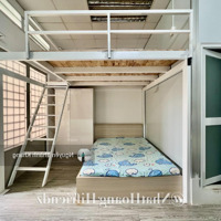 Cho Thuê Căn Hộ Duplex 1 Gác 1 Giường Bancol, Full Nt, 5 Người 4 Xe, Gần Vòng Xoay Lê Đại Hành