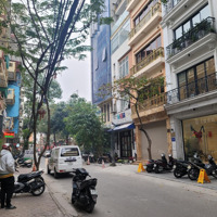 Bán Đất Vàng Ngõ Phố Dương Khuê, Cầu Giấy, 40/55M2, Mặt Tiền 4.85M, Vỉa Hè Rộng, Xe Buýt Tránh
